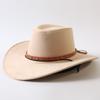 Popolare cappello western da cowboy a tesa larga classico europeo e americano per uomo e donna moda outdoor cappello da cowboy anti-sole cappello jazz