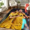 1pc Galactic Soccer Dream Rug, Office Carpet Indoor Outdoor Entrance Doormat, Non-Slip Soft And Comfortable, Living Room. DT707021