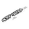 MOST HATED Slogan Car Windshield Sticker JDM Style Auto Body Rear Window Vinyl Decal Car Window Decoration Sticker Accessories