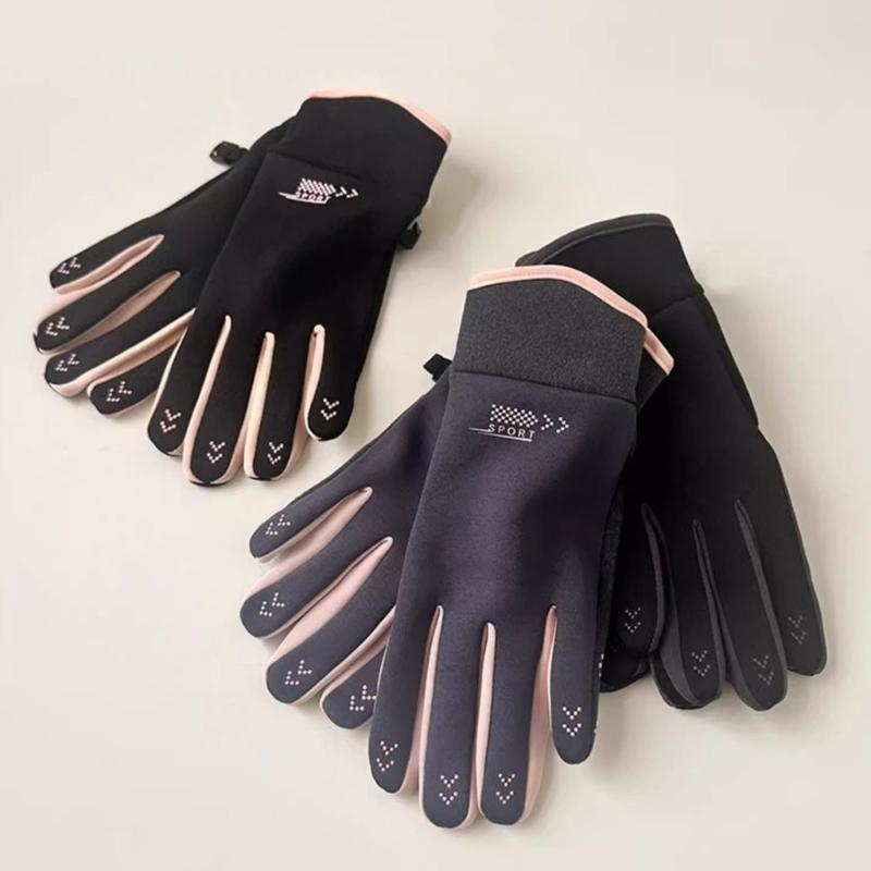 Winter Warm Touchable Screen Enabled Gloves For Men Women Waterproof Design NonSlip Palms Outdoor Sports