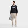 New FILA Sweatshirt Men's Jet Black F11M438204FBK