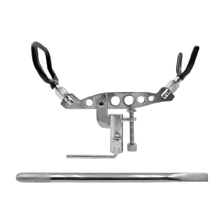 

Universal Stainless Steel Fishing Support Tool Adjustable Fish Poles Holder Support Stand Ground Insert Bracket 1