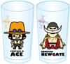 One Piece X Panson Works Glass Set Ace Whitebeard 2-piece &