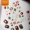 Cyansea Christmas Apple Tree Jelly Nail Art Stickers - Hot Selling DIY Planner Decals