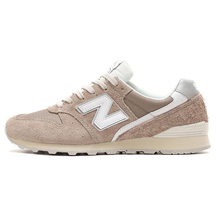 New Balance Nb 996 Comfortable Versatile Low-Top Casual Running Shoes Women Sneaker Brown White WL996CV2