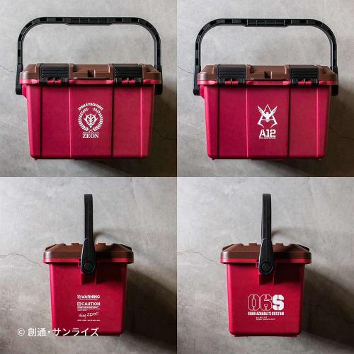 PLEX Mobile Suit Gundam Toolbox 17L Char's Custom Model Char Red