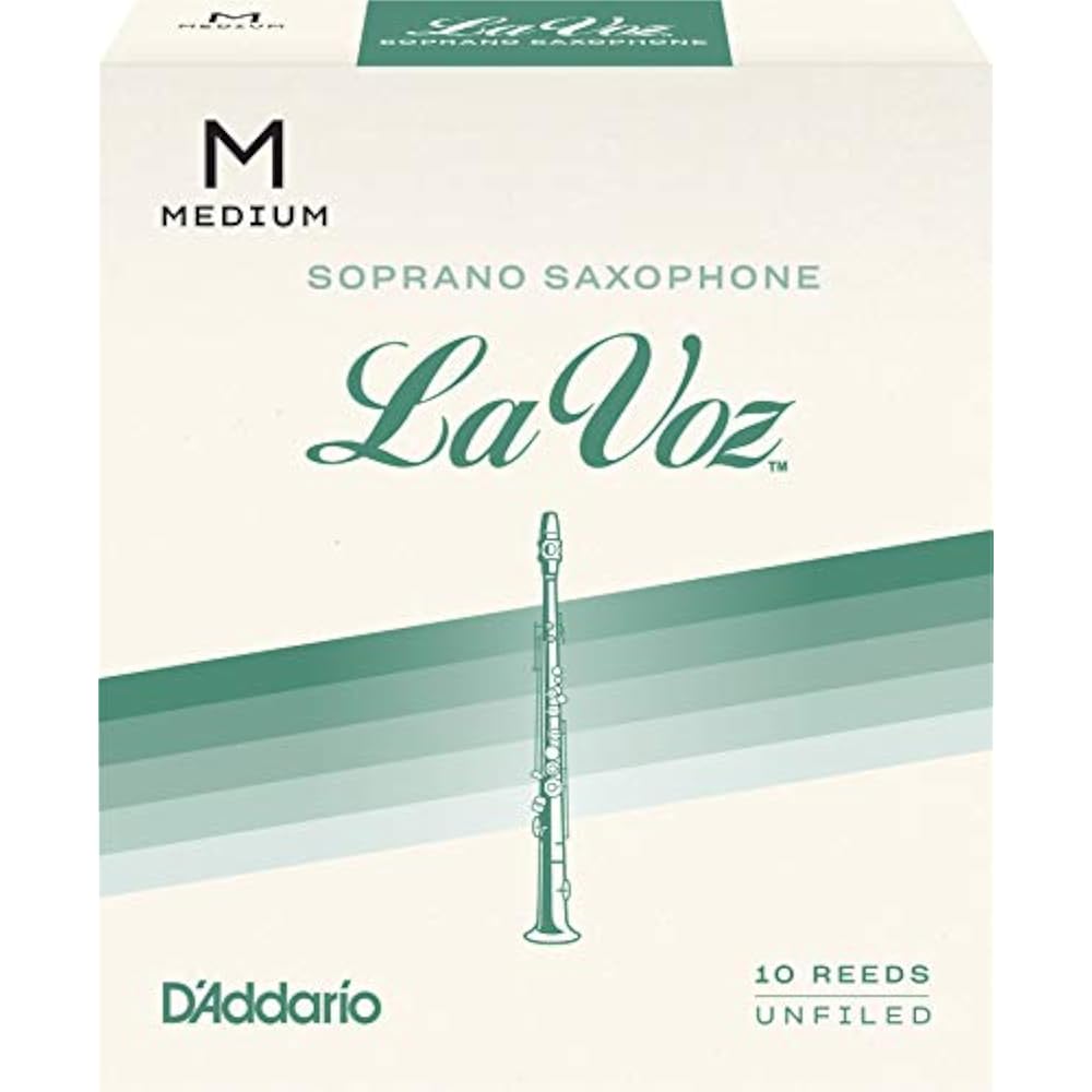 Rico Soprano Saxophone Reed Lavose M (Medium)