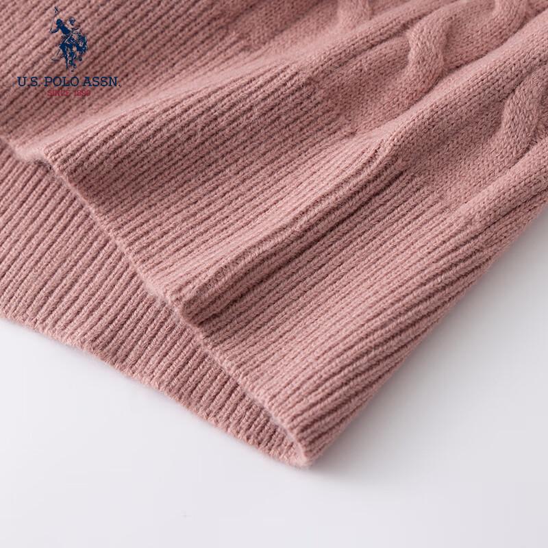 U.S. Polo Assn. Women's Solid Wool Blend Knitted Cardigan