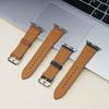 Simple First Layer Calfskin Ultra Leather Watch Strap 49mm Replacement for Apple Watch Ultra All Series Premium Wristband Accessory