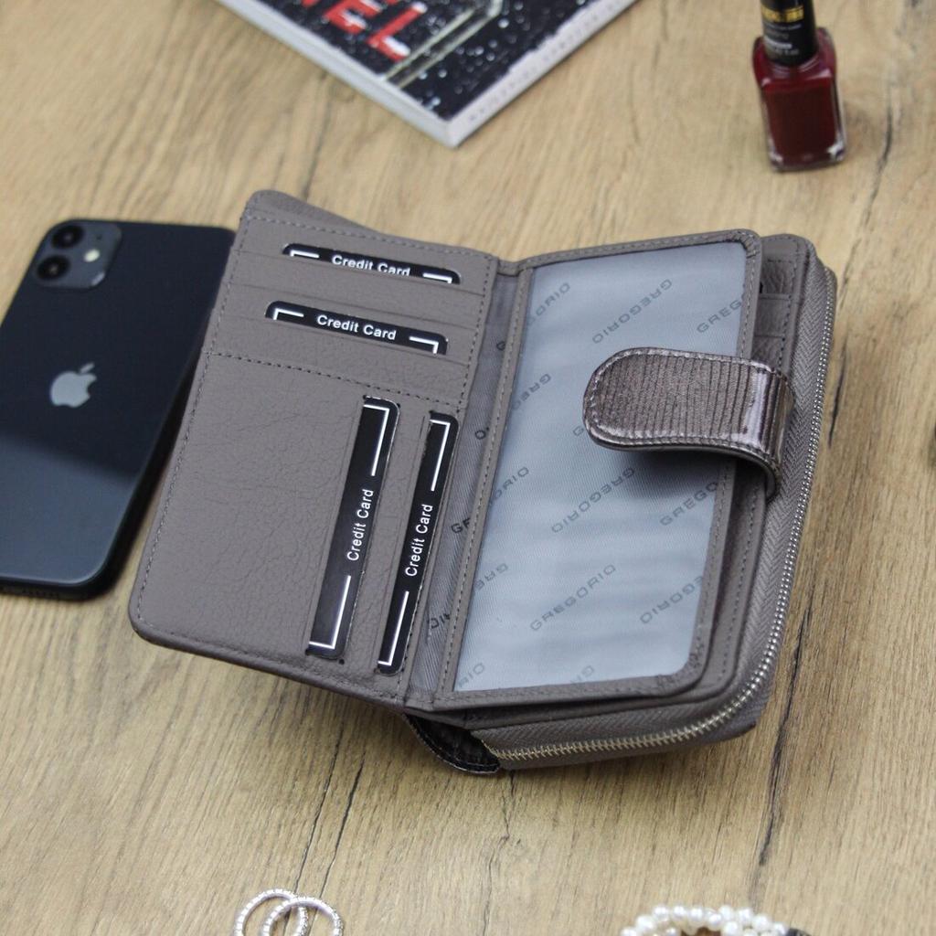 Skórzany damski portfel Gregorio LN-116