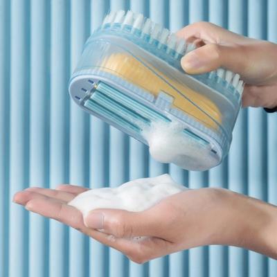 Boîte à Savon Multifonctionnelle Chaussure Salle de Bain Lave-linge Brosse à Rouleaux Antidérapante Drain Mousseur Mousseur Design Portable Durable Plastiques
