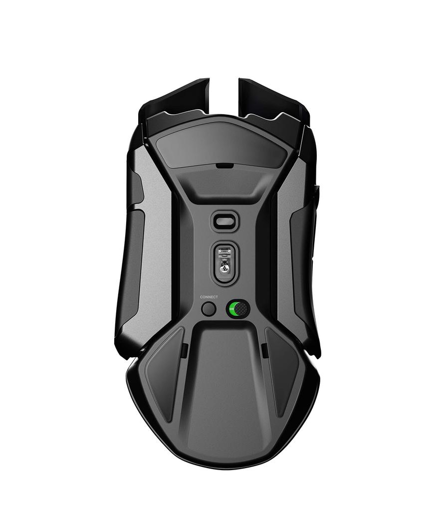 SteelSeries Rival 650 Quantum Wireless Gaming Mouse Rapid Charging Battery CPI Dual Optical Sensor Low Distance 256 Weight Configurations 8 Zone RGB