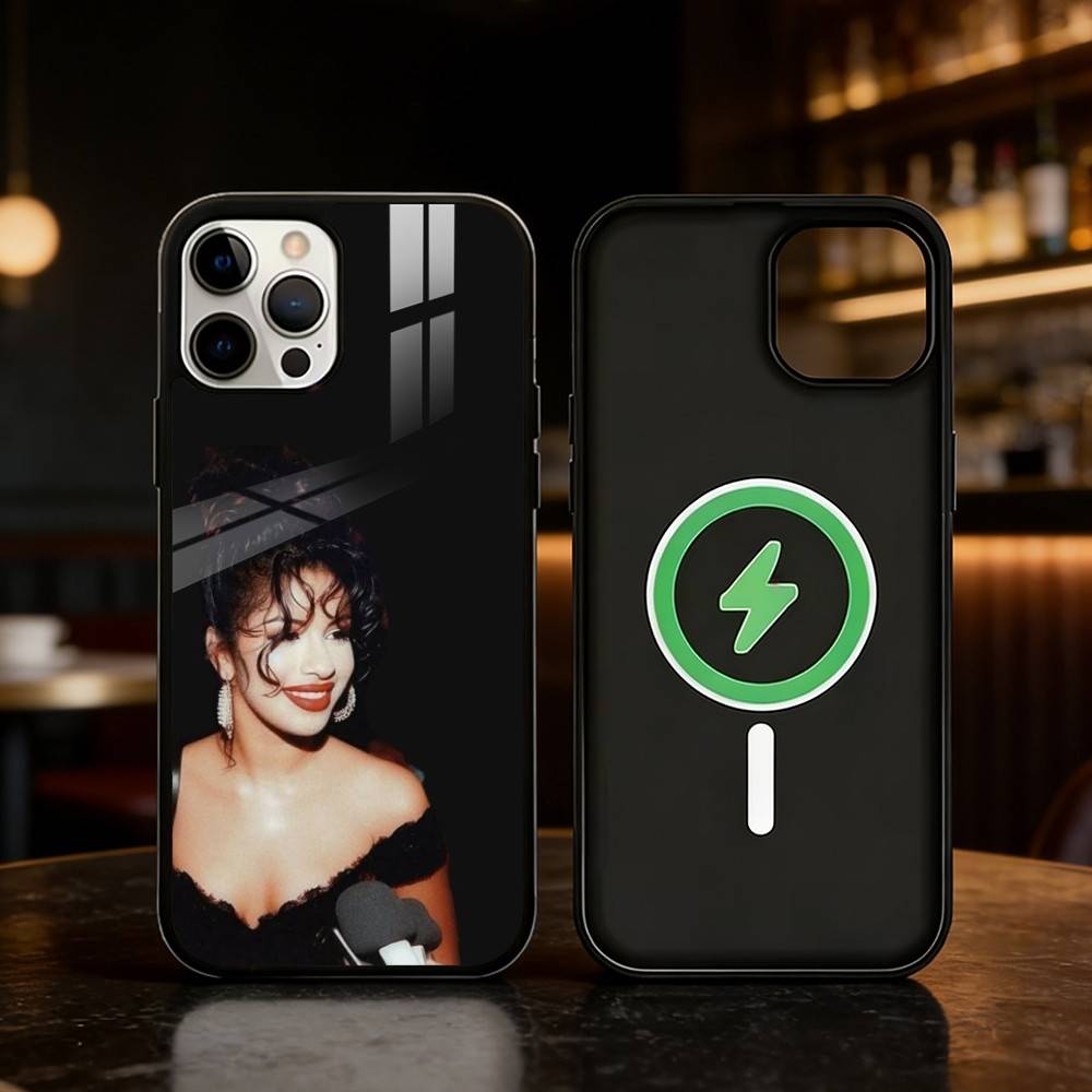 Singer Selena Quintanilla Phone Case For iPhone 17 16 15 14 13 12 Pro Max Plus for Mirror Wireless Magnetic Cover