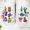 15-delige Sets Monster Muziekspel Cartoonserie Schoenaccessoires voor Klassieke Houten Klompen Decoratie, Kindercadeau