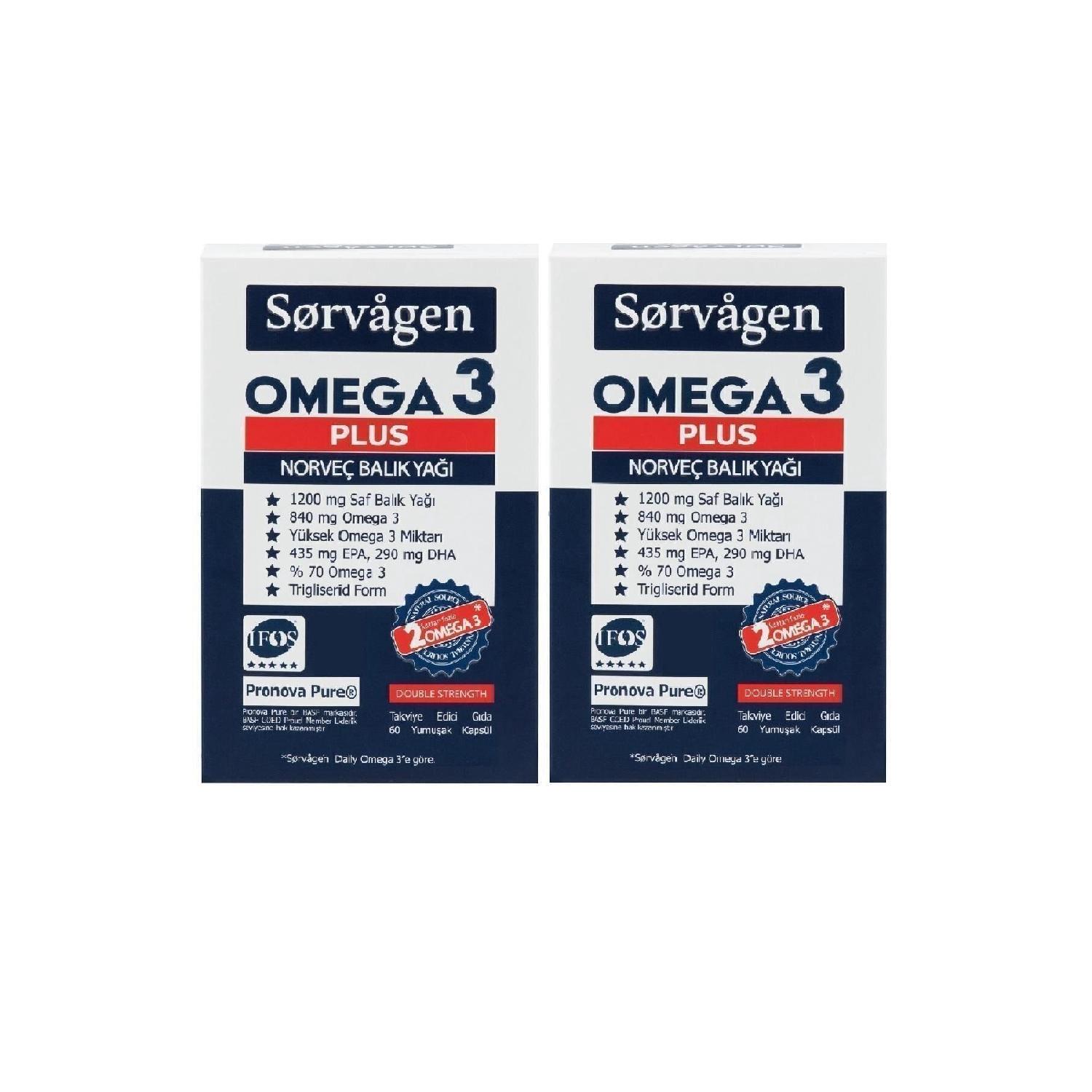 

Omega 3 Plus 1200 Mg Norwegian Fish Oil 2 Pieces