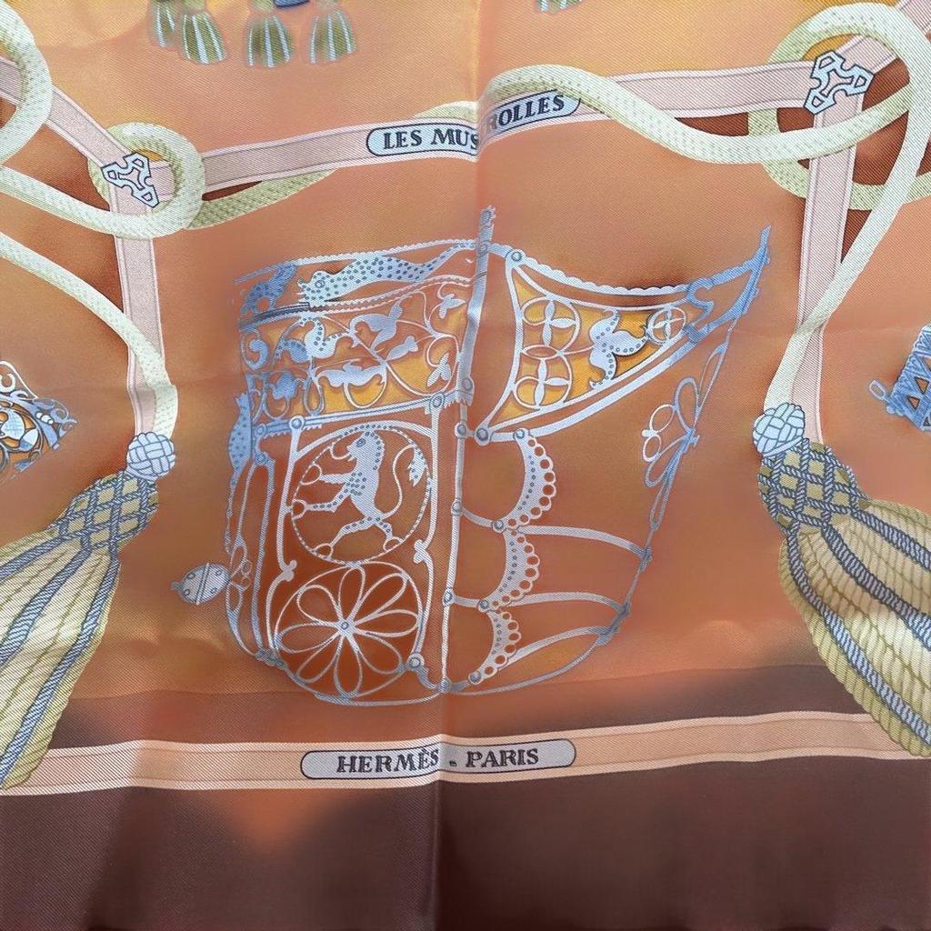 Used Hermes scarf