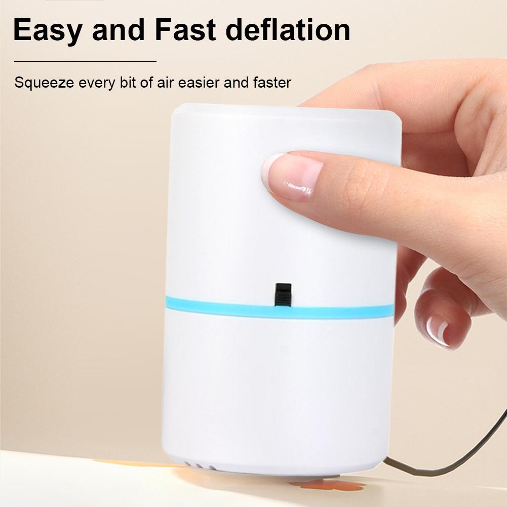 Vacuum Compression Bag Pump Universal Travel Vacuum Bag Suction Pump Clothes Storage Bag Electric Air Pump for Household Use