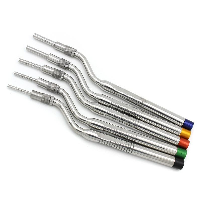 5 Pcs Dental Implant Osteotome Instrument Maxillary Sinus Elevator Tool Concave Tips Sinus Lifting Device Implant Bone Extruder