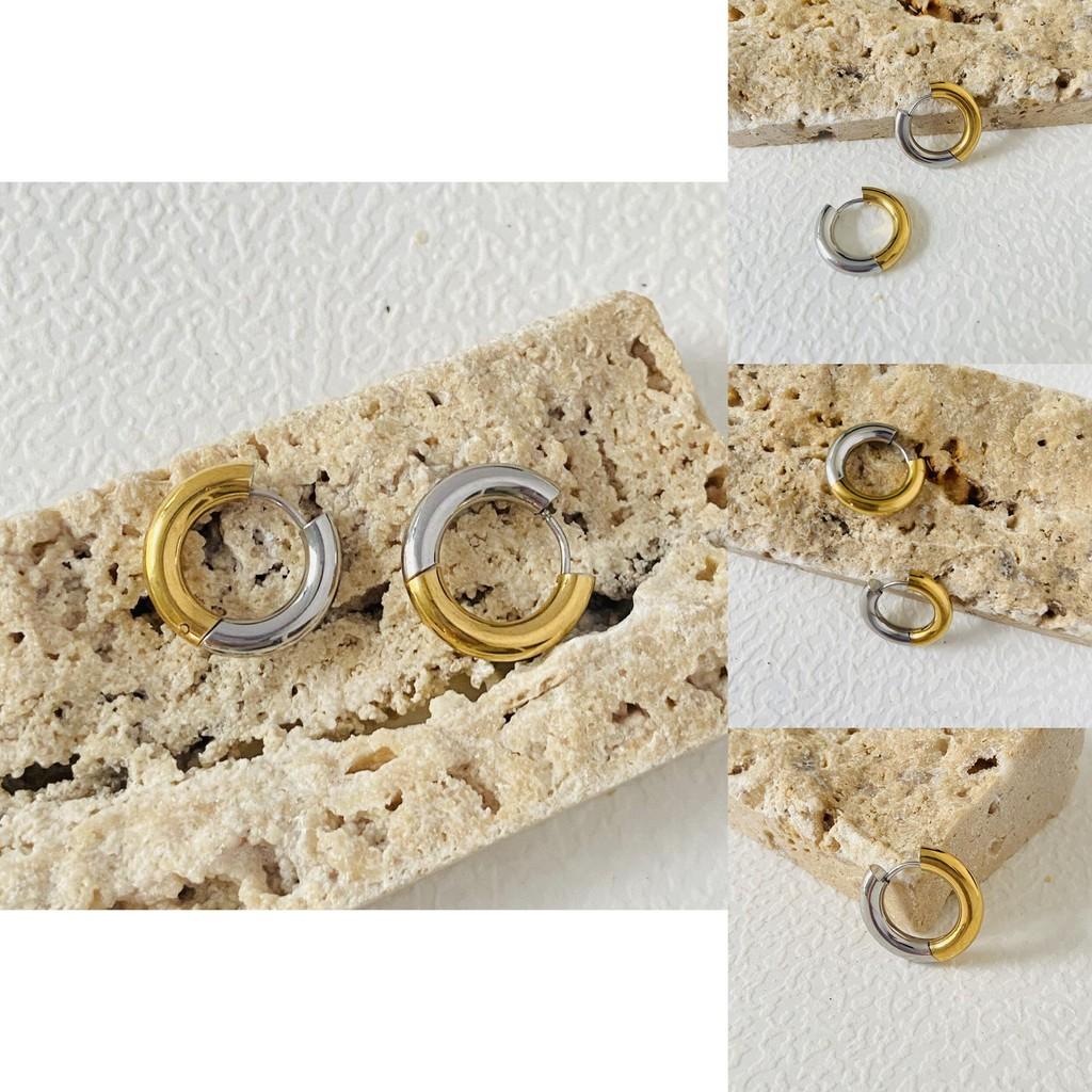 Trendy Vintage Style Alloy Geometric Circle Earrings For Women Summer 2023