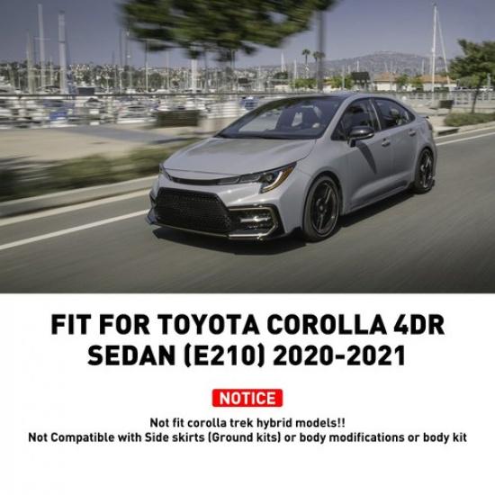 Fit Toyota Corolla  Protective Splash Guards Flaps Mud Mudguards Accessories