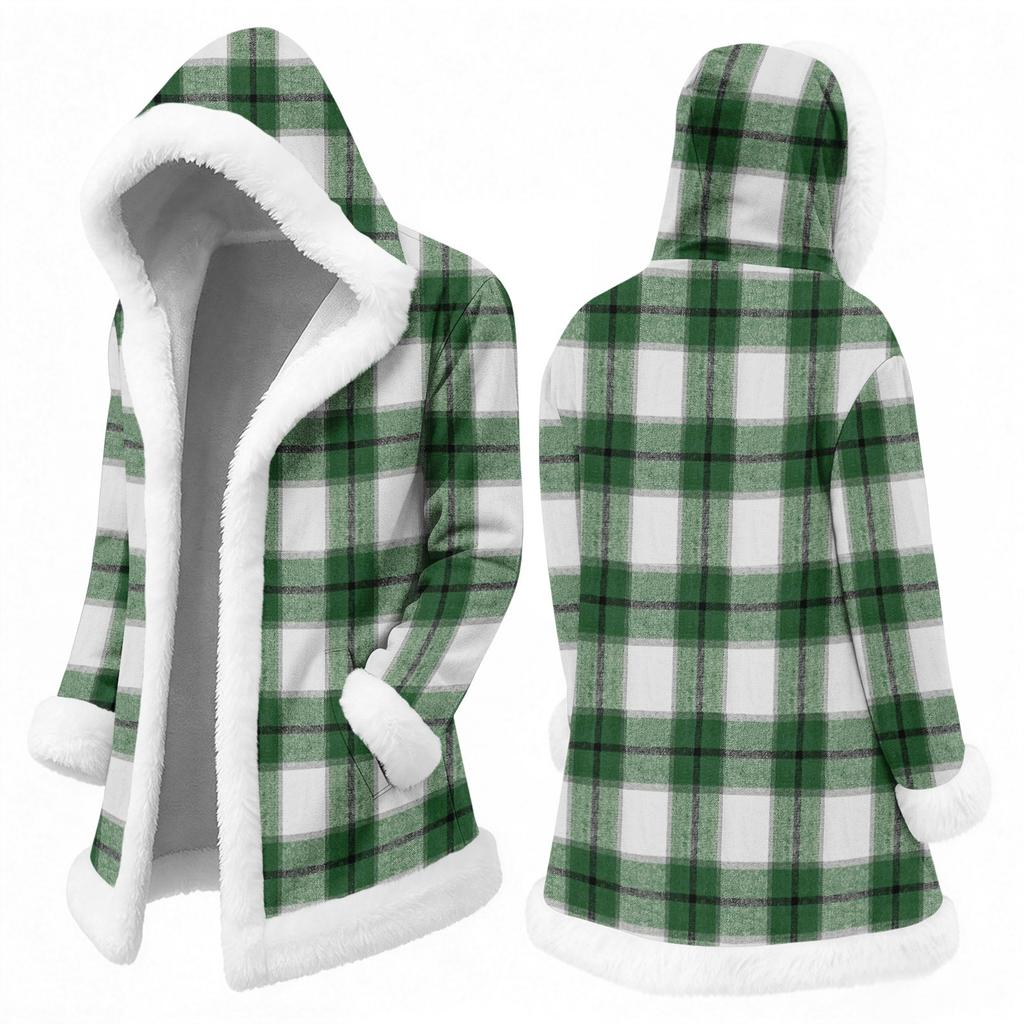 Men's Casual Plaid Print Jacket Fall Winter Outerwear for Everyday Wear