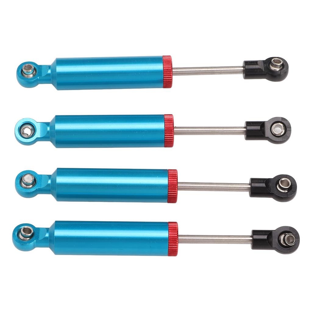 4pcs RC Shock Absorber 100mm Damper with Internal Spring for SCX10 110 RC Crawler Car Blue