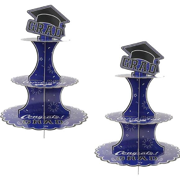 3 Tier Butterfly Cupcake Stand,Suitable for Butterfly Themes – Easy to Assemble& Reble(1Butterfly)