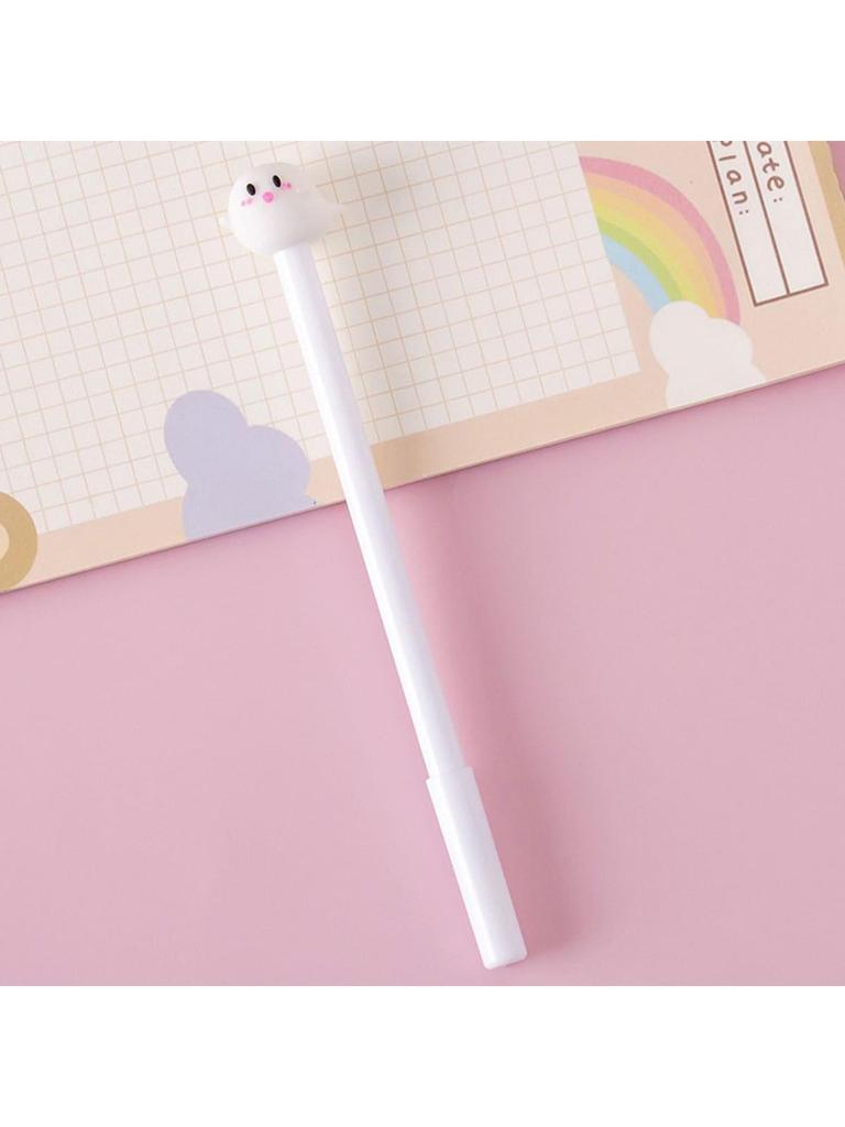 Halloween Cute Gel Pen with Pumpkin, Lantern, Bat, and Ghost Designs - Perfect for Students and Office Use