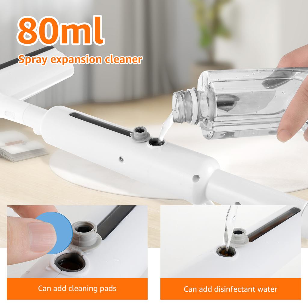 Window Squeegee with Spray 2 IN1 Double-Sided Spray Expansion Window Cleaner Professional Window Squeegee Cleaning Tool Glass