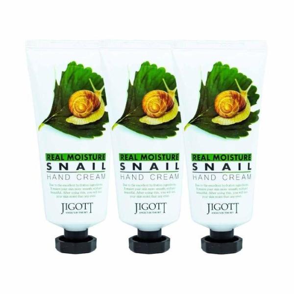 

[OFJO5M1P] Jigott Real Moisture Snail Hand Cream 3-pack (12107227)