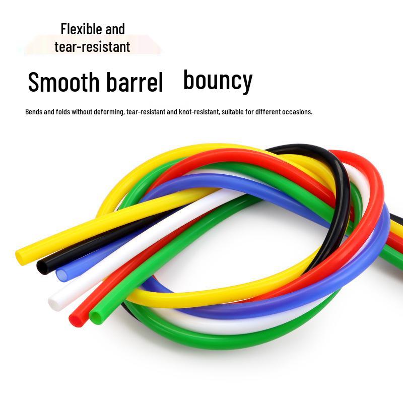 Colored Food-Grade Silicone Tubing: Tear-Resistant, Odorless, High-Temperature Water Hose (ID: 2/3/4/6/8/10mm)