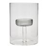 Tealight Holder Windproof Glass Creative Anniversary Festive Decorative Centerpiece Dinning Holiday Event Tabletop Ornaments