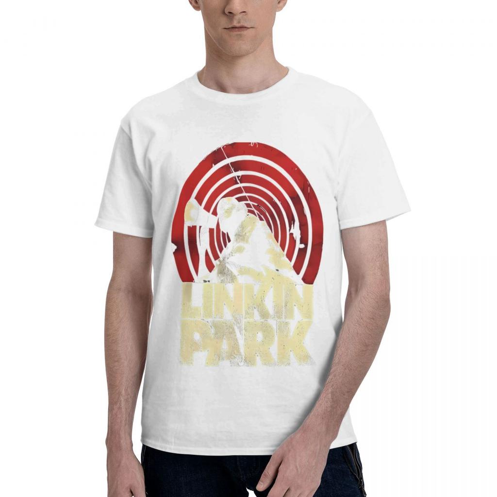 LinkinPark Rock Band 100 Cotton Casual Breathable Confortable Top Funny Mens TShirt Graphic Tee