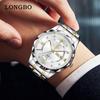Longbo Men's Fashionable Waterproof Classic Wristwatch