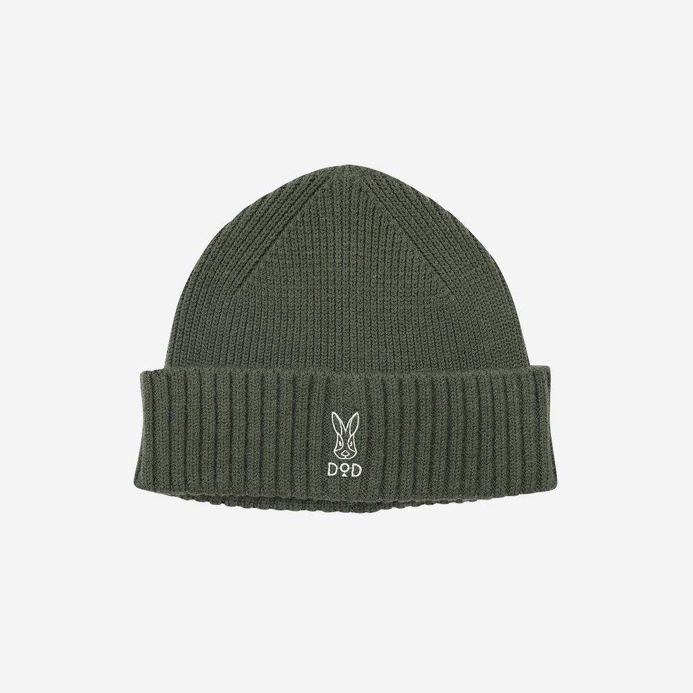 DOD Wool Basic Beanie - Khaki