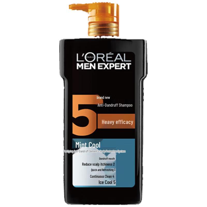 

L Oréal Men s Cool Mint Anti-Dandruff Shampoo