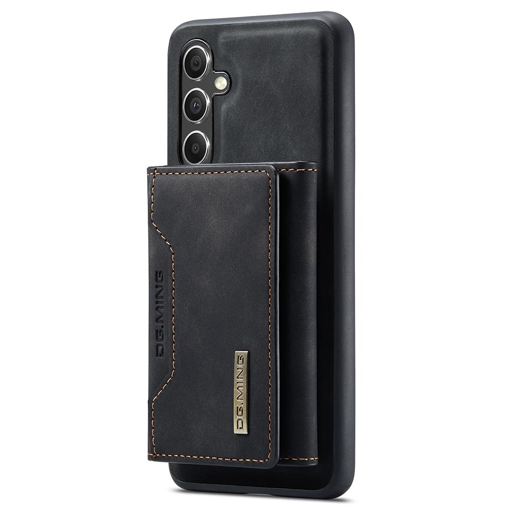 

For Samsung Galaxy S25+ Case PU+PC+TPU Phone Cover Detachable Wallet Red