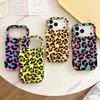 Wave film 2-in-1 mobile phone case Apple 16promax Amazon hot-selling contrasting leopard print iPhone17pm