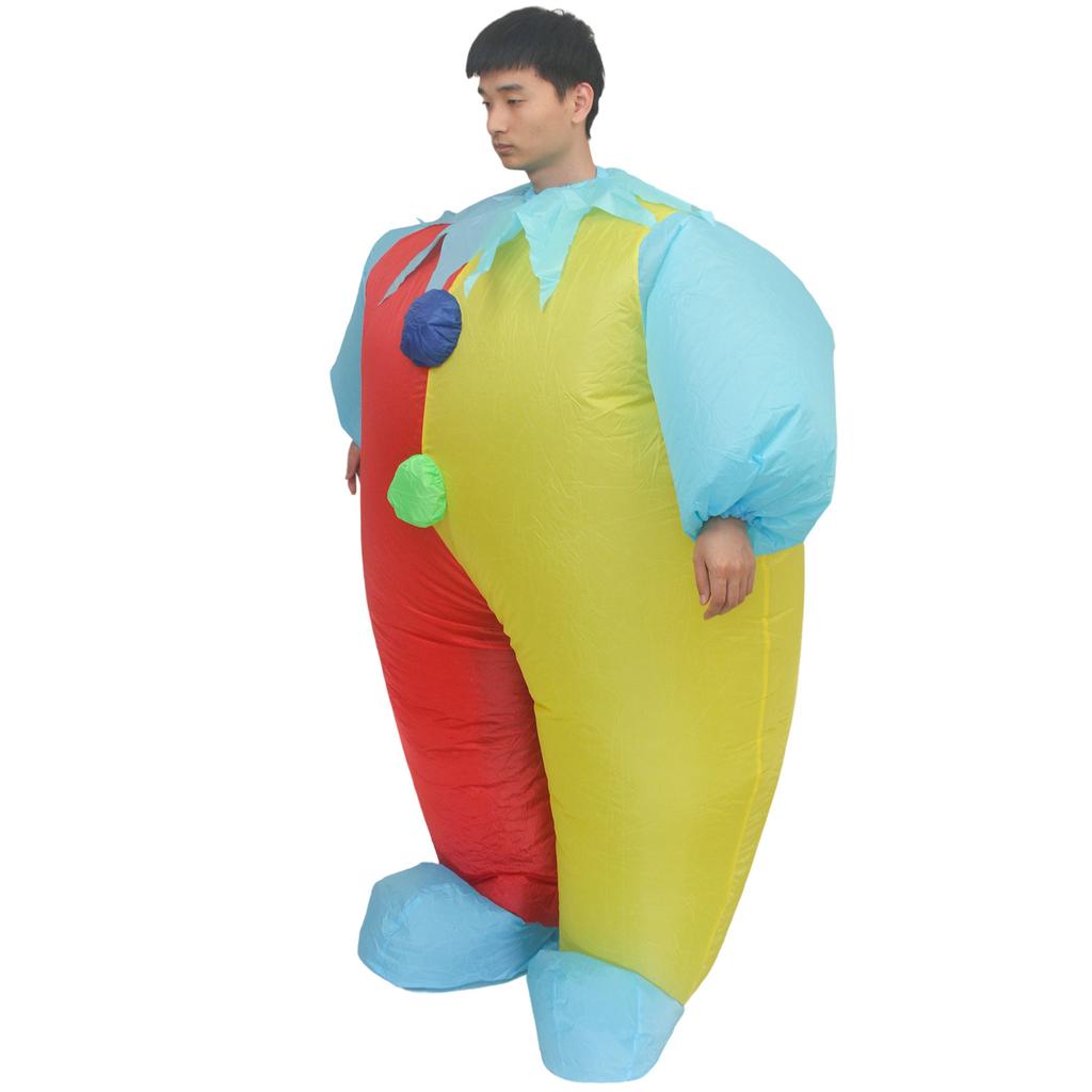 Halloween Doll Costume Adult Cartoon Doll Funny Funny Props Funny Clown Inflatable Suit