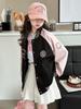Girls' Autumn & Spring Casual Baseball Jacket - 2025 Fashion Style for Big Kids
