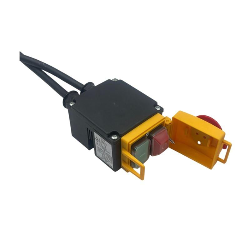 KOA8 Dreiphasen 400V 5P Industriestecker Ein/Aus Spannungsschutz Wasserdichter Elektromagnetischer Schalter DZ08 Taste-A33R