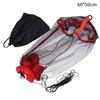 Fishing Mesh Bag Folding Fishing Fishing Gear Thickening Small Grid Nets Live Fish Nets Bag Bundle Mouth Net Bag Fishing Supply