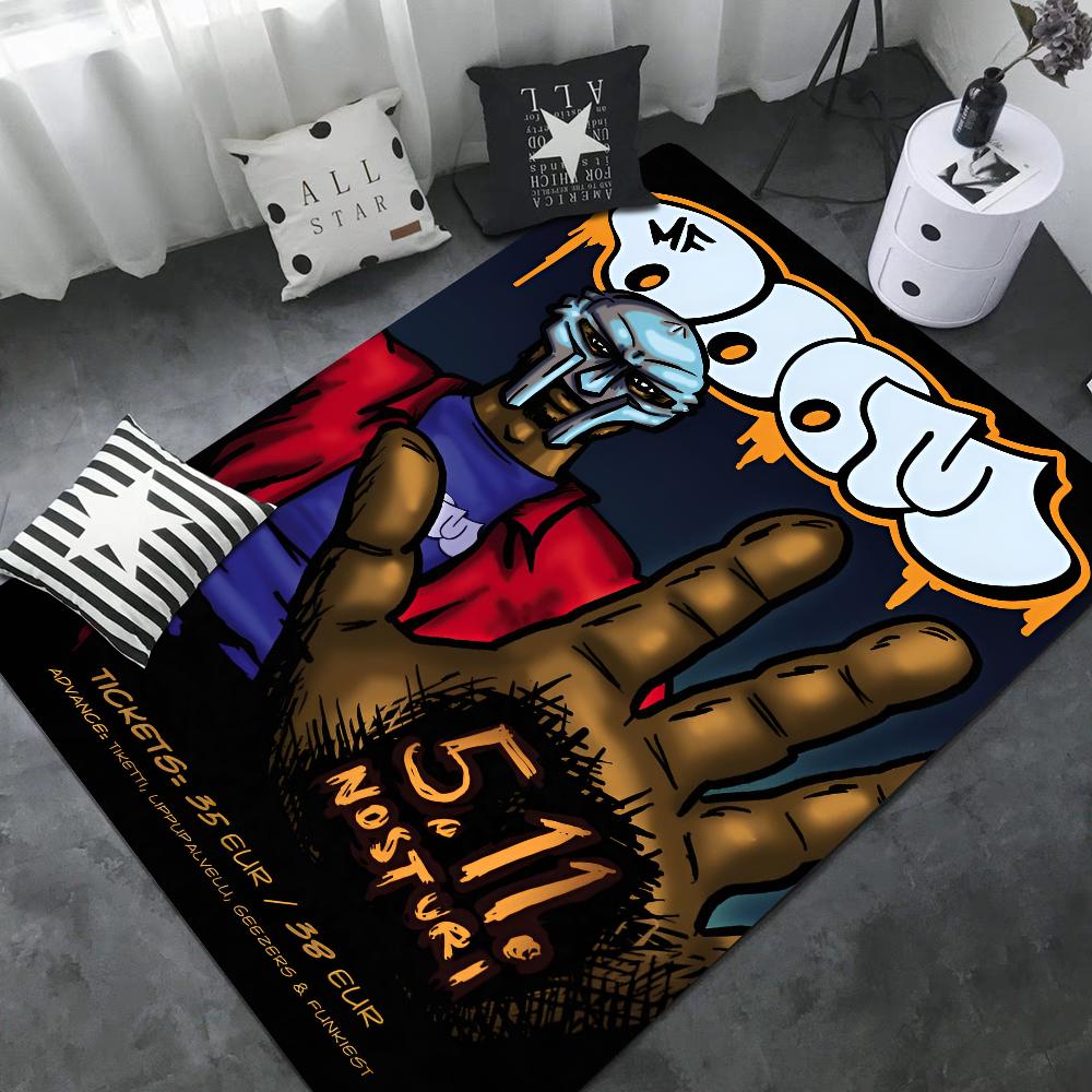 MF DOOM Room Mats Anti-slip Absorb Water Long Strip Cushion Bedroon Mat Welcome Doormat