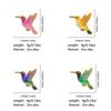 16pcs Adorable Hummingbird Enamel Pins for Decorating Backpacks Charming Additions for Jewelry Gifts Brooches or Lapel Badges