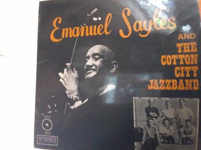 LP Record EMANUEL SAYLES  THE COTTON CITY JA  New Orleans Today Volume 1 AL7002 Alpha 1970 Belgium Jazz Used