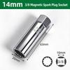 Magnetic Retainer Spark Plug Removal Tool Universal Swivel Garage Tool  Vehicle Maintenance