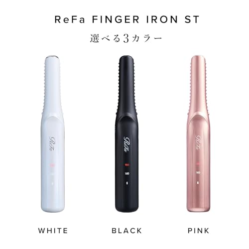 [Official Store Exclusive] ReFa FINGER IRON ST with Original Shopper Bag (Black)