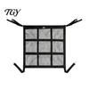 Car Seat Storage Net Gap Net, Multifunctional Organizer Barrier for Pets Kids, Organization And 9 Grid Layered Divider with 59x59cm, Universal