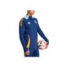 Adidas Real Madrid Aeroready Tiro 24 Competition Pullover Long Sleeve Football Jersey Men Tops Bright-Blue JE4205