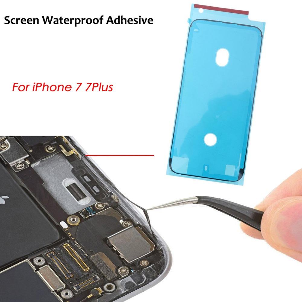 Charging Port Dock For iPhone 7 7P 8 Plus X USB Connector With Microphone Flex Cable + Waterproof Sticker